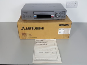 Thumbnail image of Mitsubishi Time Lapse Security Video Cassette Recorder HS-1024E CCTV