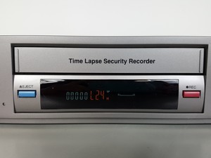 Thumbnail image of Mitsubishi Time Lapse Security Video Cassette Recorder HS-1024E CCTV