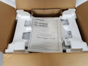 Thumbnail image of Mitsubishi Time Lapse Security Video Cassette Recorder HS-1024E CCTV