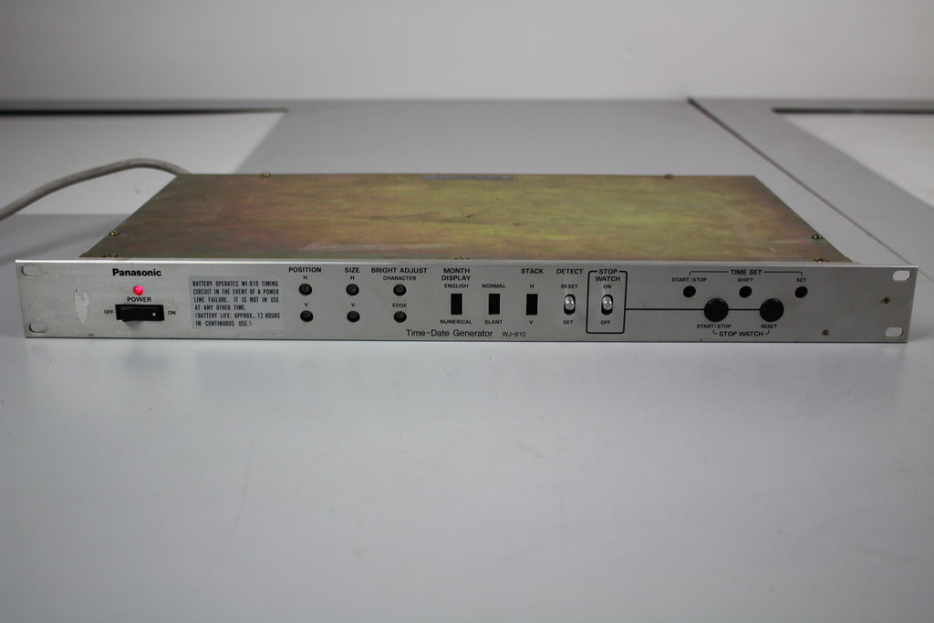Image of Panasonic Time-Date Generator WJ 810 WJ-810