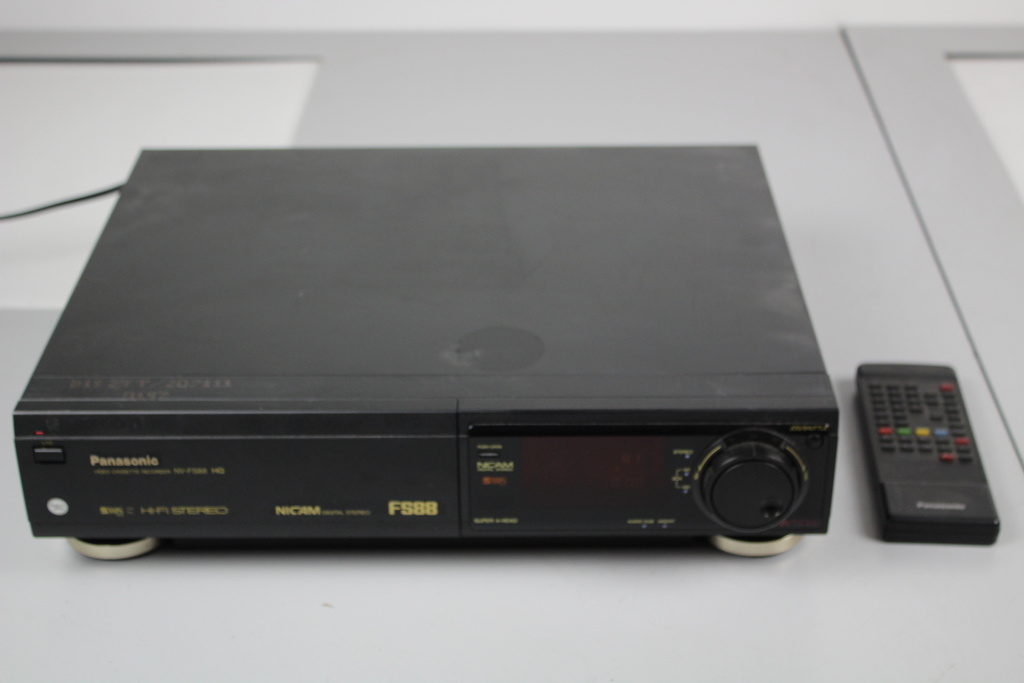Image of Panasonic NV-FS88 HQ Video Recorder VCR + Remote