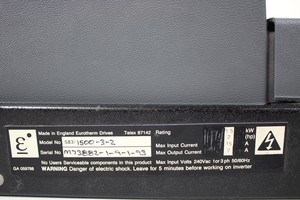 Thumbnail image of Eurotherm Drives 583 SSD Inverter 1.5 kw, 240 V, 1 or 3 ph, 50/60 Hz