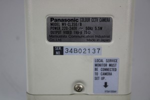 Thumbnail image of 3 Panasonic Digital Colour CCTV WV-CL322E Camera 2 Dennard Controllers & Housing