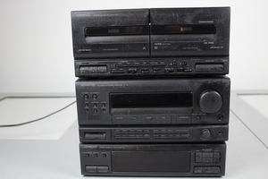 Thumbnail image of Kenwood Stack System GE-711 Graphic Equalizer X-711 Cassette Deck A711L Receiver