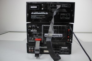 Thumbnail image of Kenwood Stack System GE-711 Graphic Equalizer X-711 Cassette Deck A711L Receiver
