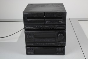 Thumbnail image of Kenwood Stack System GE-711 Graphic Equalizer X-711 Cassette Deck A711L Receiver