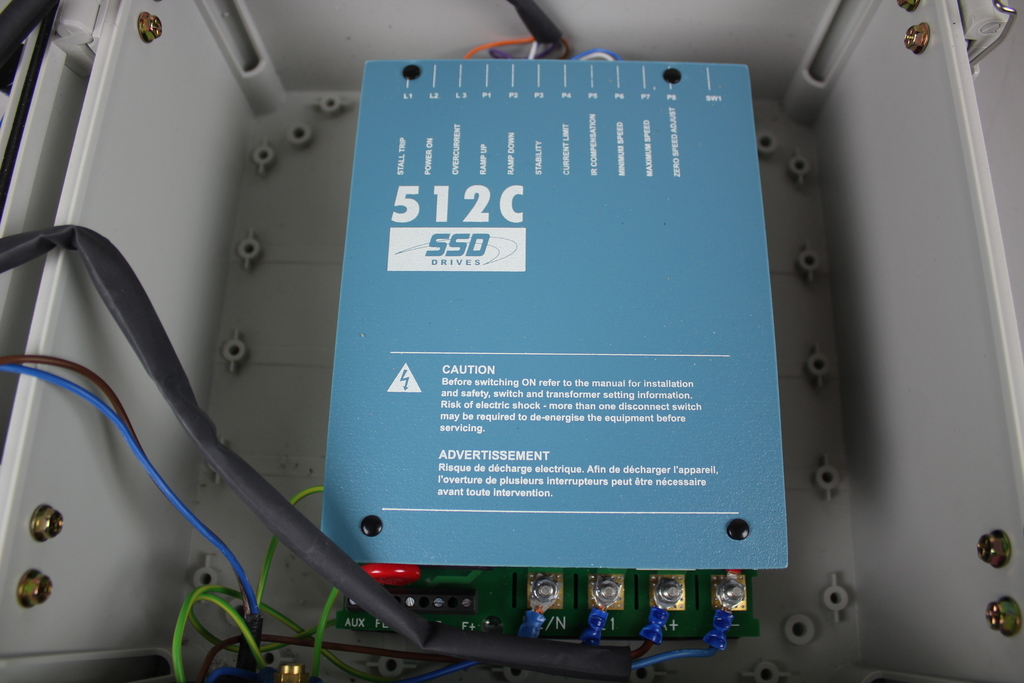 Image of Parker SSD 512C in Wall Mountable Case AC to DC Thyristor Drives Electrical Eng