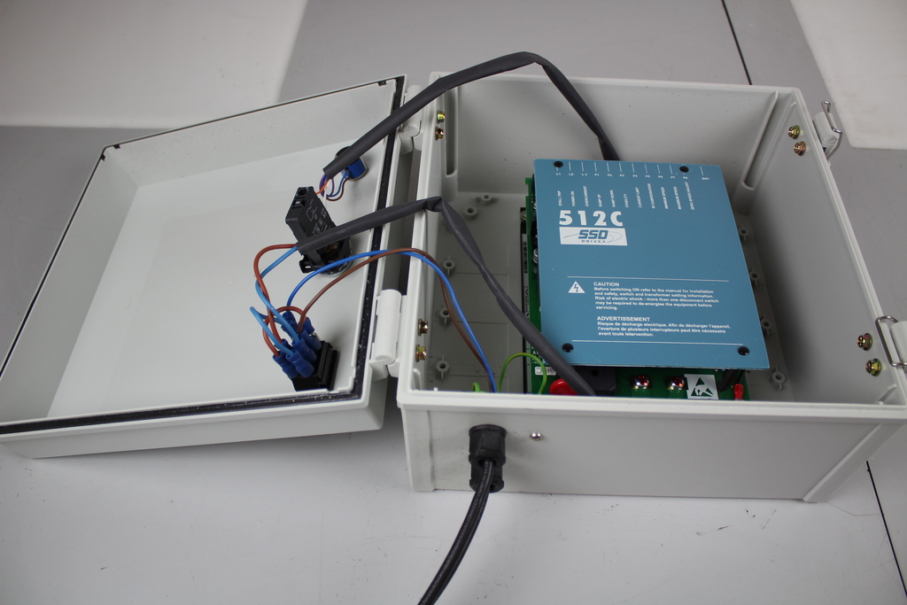 Image of Parker SSD 512C in Wall Mountable Case AC to DC Thyristor Drives Electrical Eng
