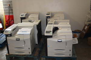Thumbnail image of Job Lot of 6 Kyocera Ecosys FS-9530DN Printers 