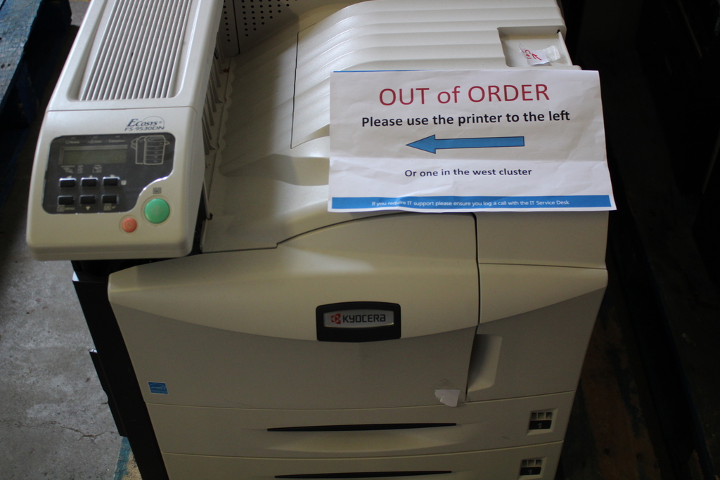 Image of Job Lot of 6 Kyocera Ecosys FS-9530DN Printers 
