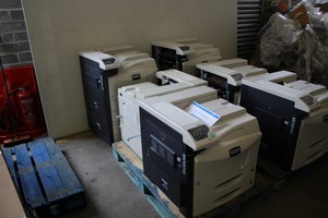 Thumbnail image of Job Lot of 6 Kyocera Ecosys FS-9530DN Printers 