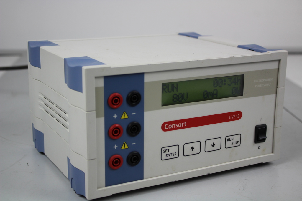 Image of Gel Electrophoresis Consort EV243 Power Supply