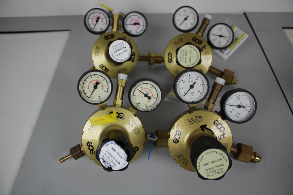 Image of Job Lot of 18 Gas Regulators All Require Testing Engineering 