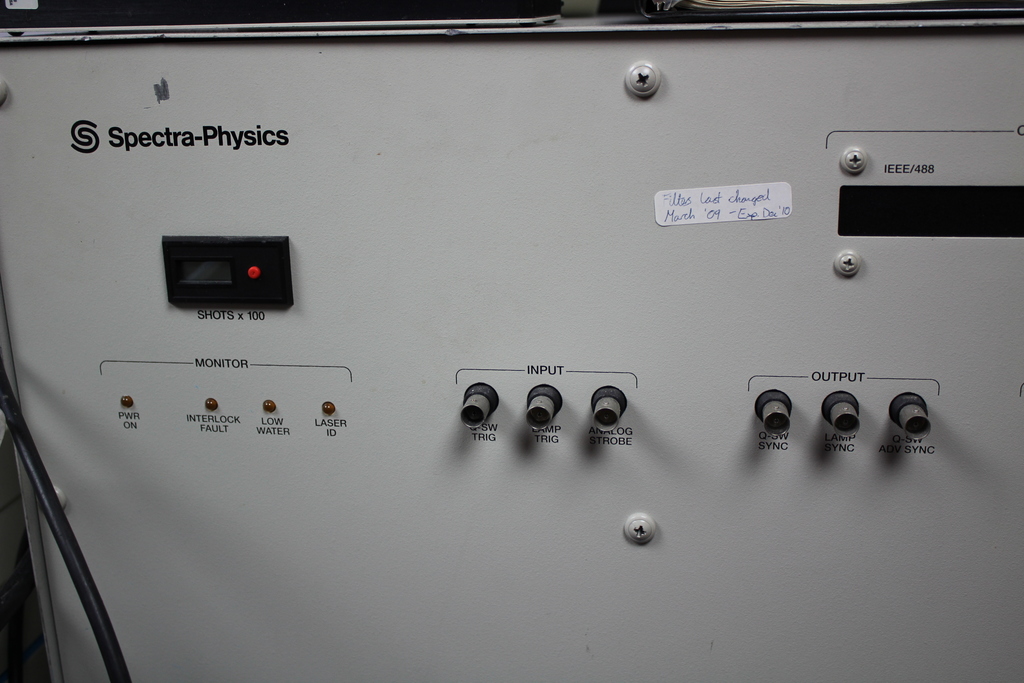 Image of Spectra Physics Quanta Ray GCR-190 w/ PS104 Power Supply