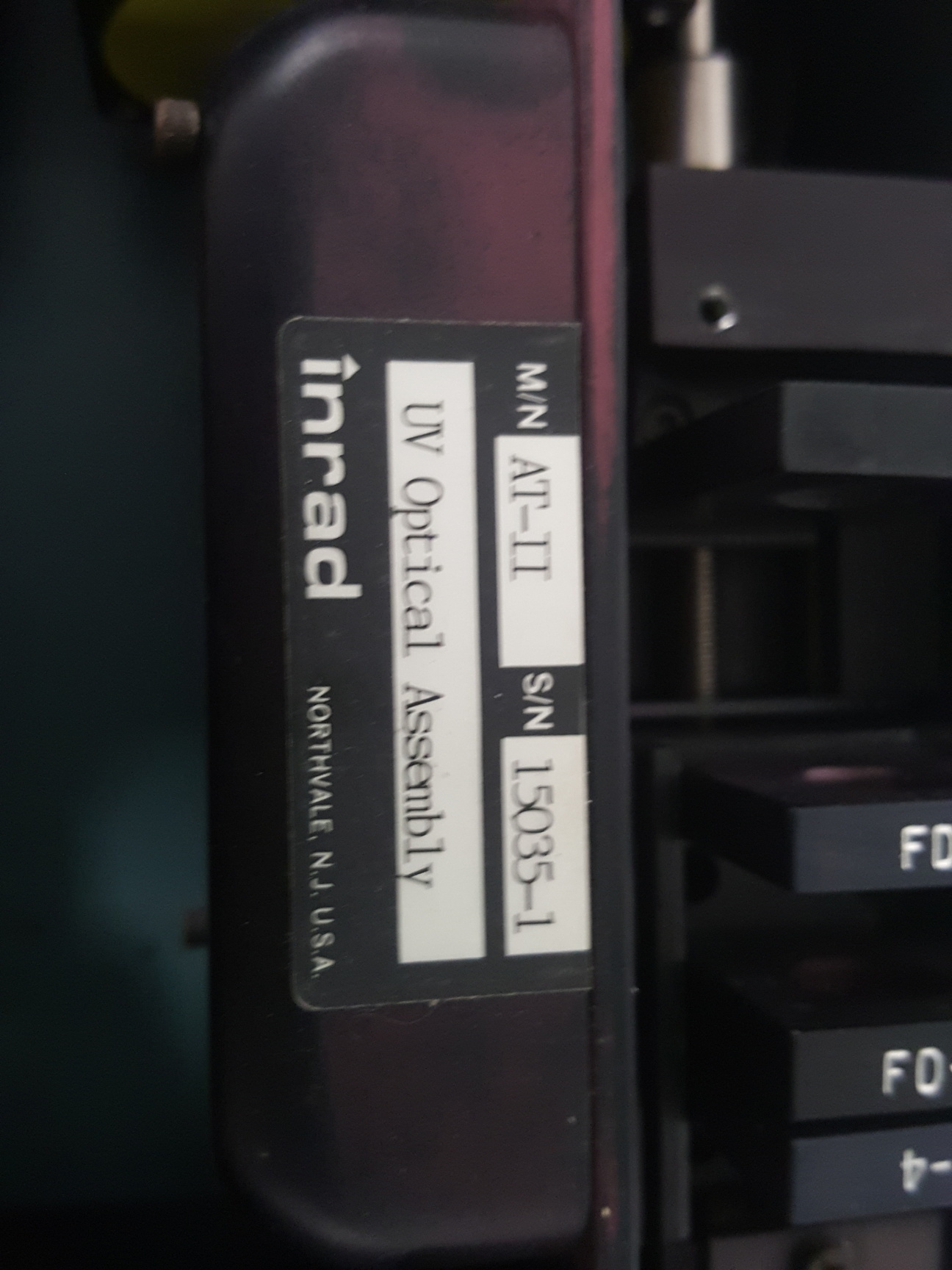 Image of Inrad Autotracker II Laser Vertical + Input Polarisation Unit Lab