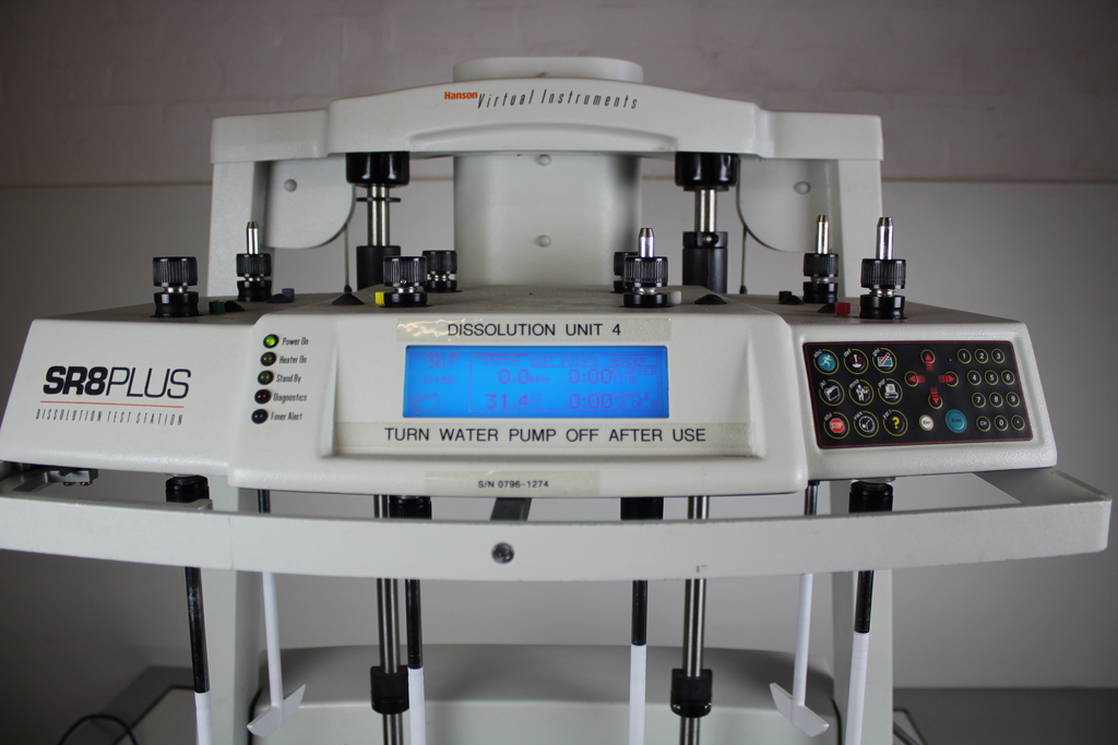 Image of Hanson Virtual Instruments SR8 Plus Dissolution Test Station 
