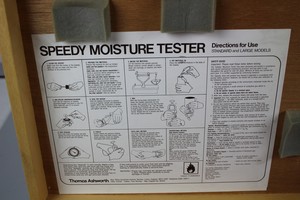 Thumbnail image of Vintage Speedy Moisture Tester by Thomas Ashworth Supplier: Analytical Supplies
