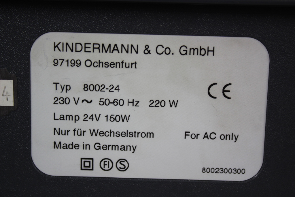 Image of Kindermann & Co Elite Jaguar 35mm Slide Projector 8002-28 230V 