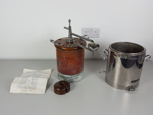 Thumbnail image of Antique / Vintage Boys Gas Calorimeter by Alex Wright no 1823 Laboratory Lab