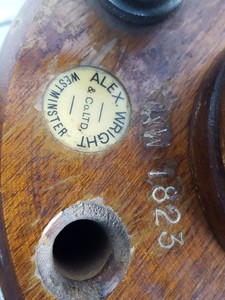 Thumbnail image of Antique / Vintage Boys Gas Calorimeter by Alex Wright no 1823 Laboratory Lab 