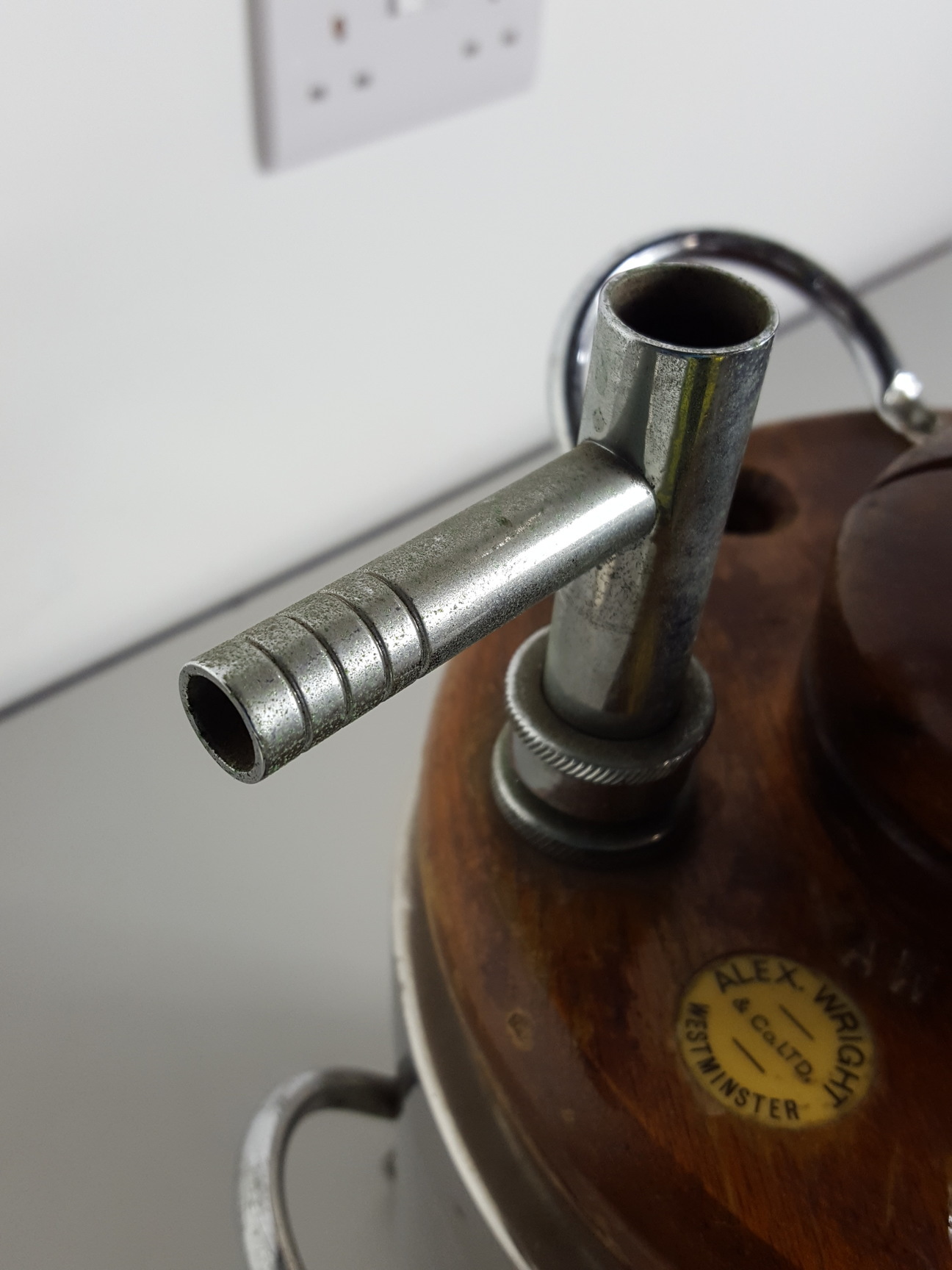 Image of Antique / Vintage Boys Gas Calorimeter by Alex Wright no 1823 Laboratory Lab