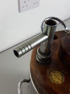Thumbnail image of Antique / Vintage Boys Gas Calorimeter by Alex Wright no 1823 Laboratory Lab 