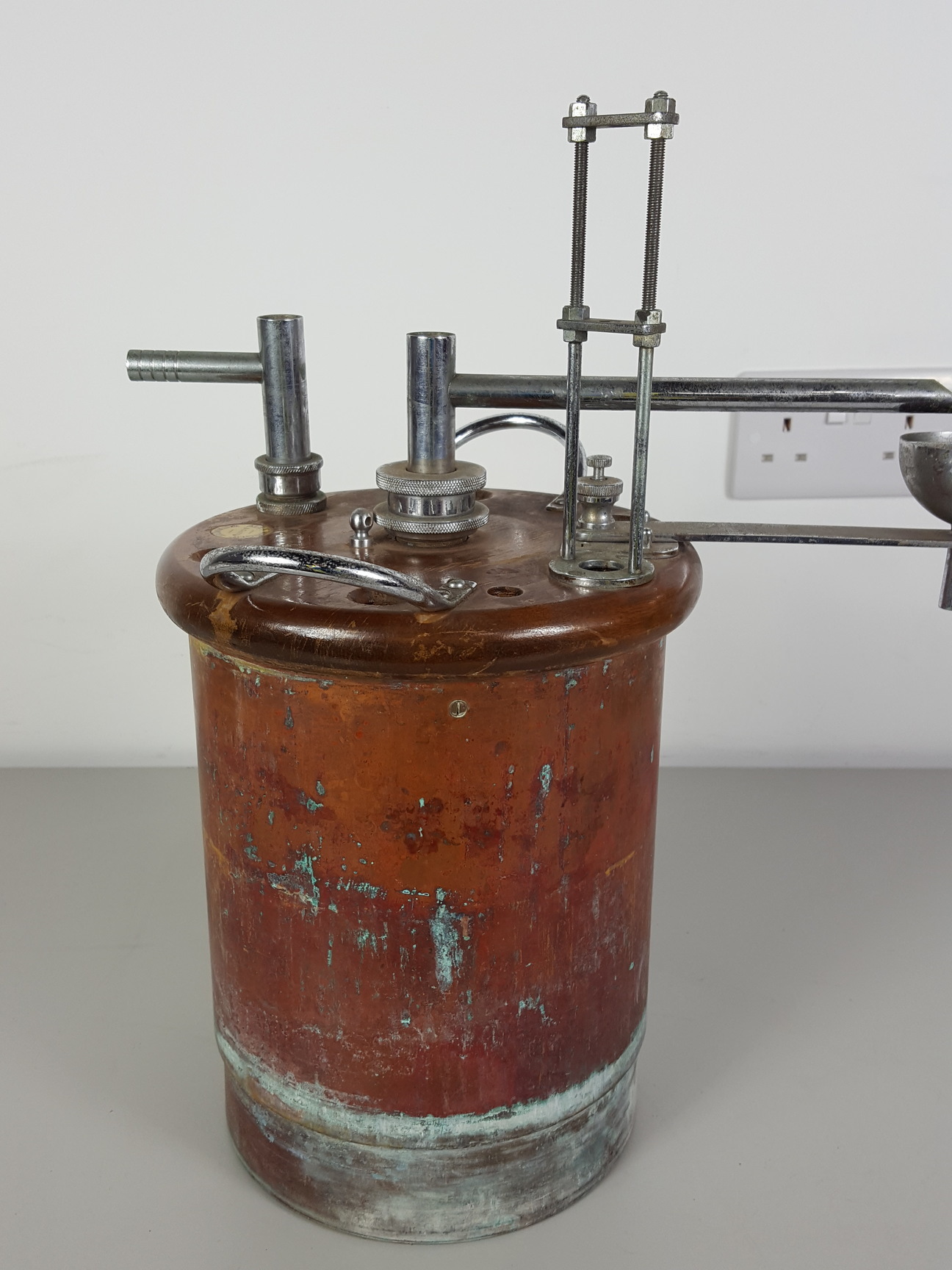 Image of Antique / Vintage Boys Gas Calorimeter by Alex Wright no 1823 Laboratory Lab