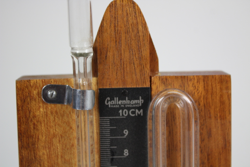 Image of Vintage/Antique Gallenkamp Manometer in original packaging Laboratory 