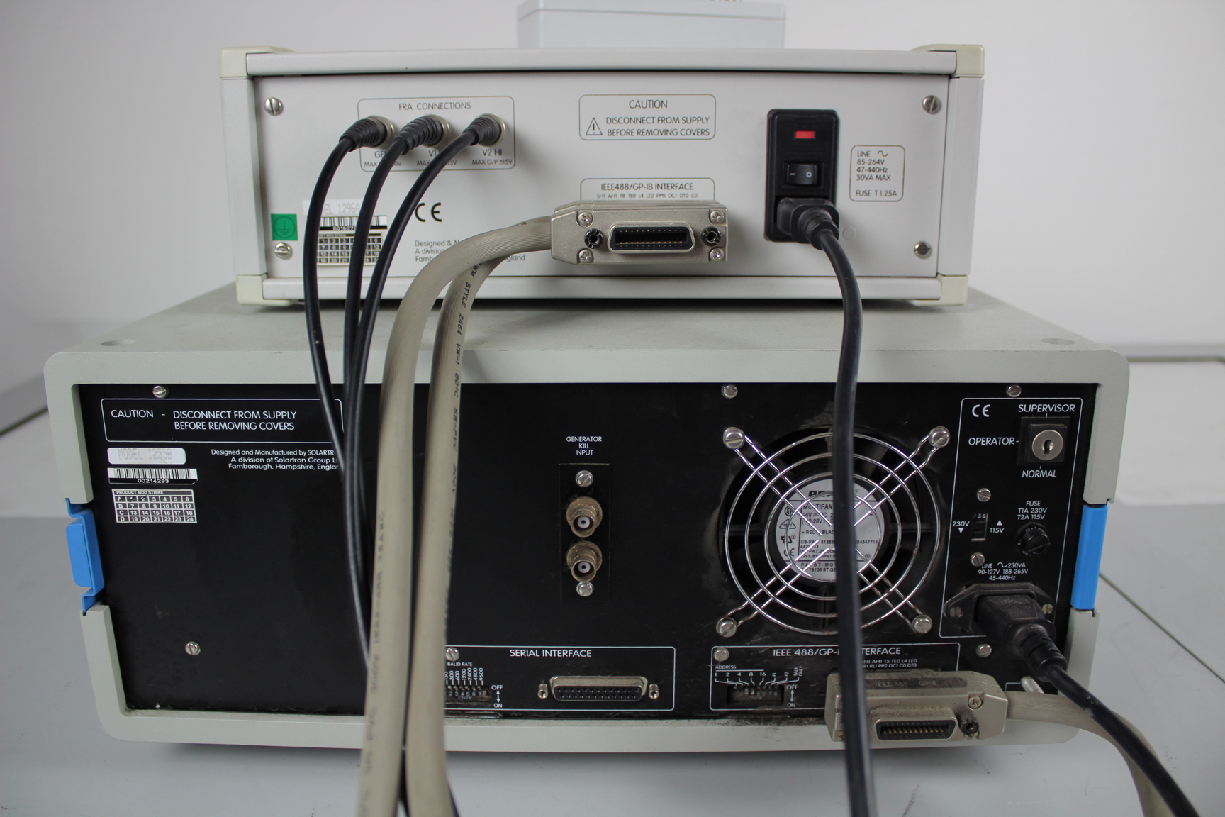 Image of Solartron HF Frequency Response Analyzer SI 1255 & Dielectric Interface SI 1256 