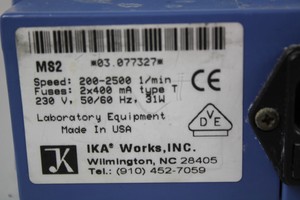 Thumbnail image of IKA Works MS2 Minishaker Variable Speed Laboratory Lab 