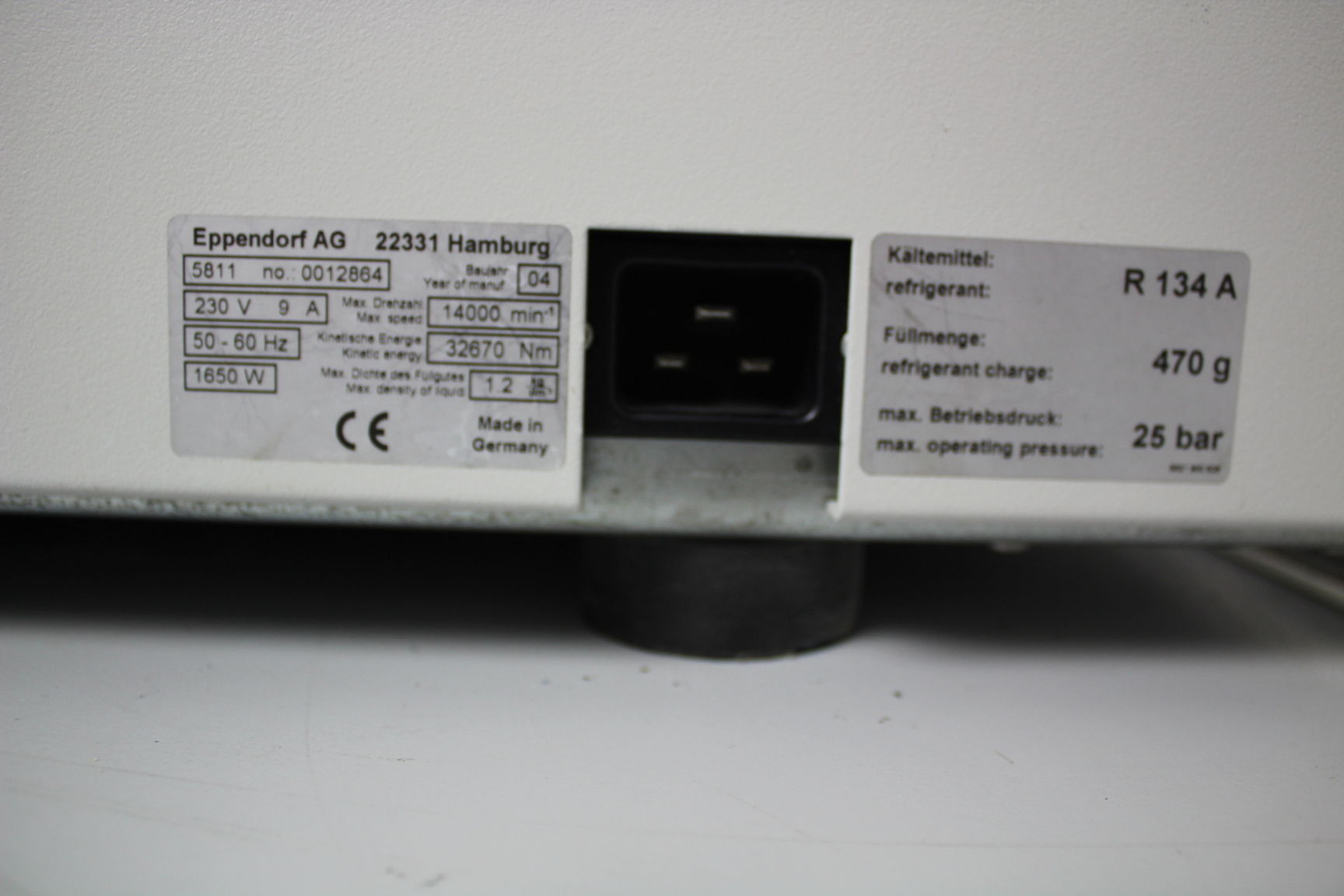 Image of Eppendorf Centrifuge 5810R ,Bucket Rotor, Benchtop, Spares repairs