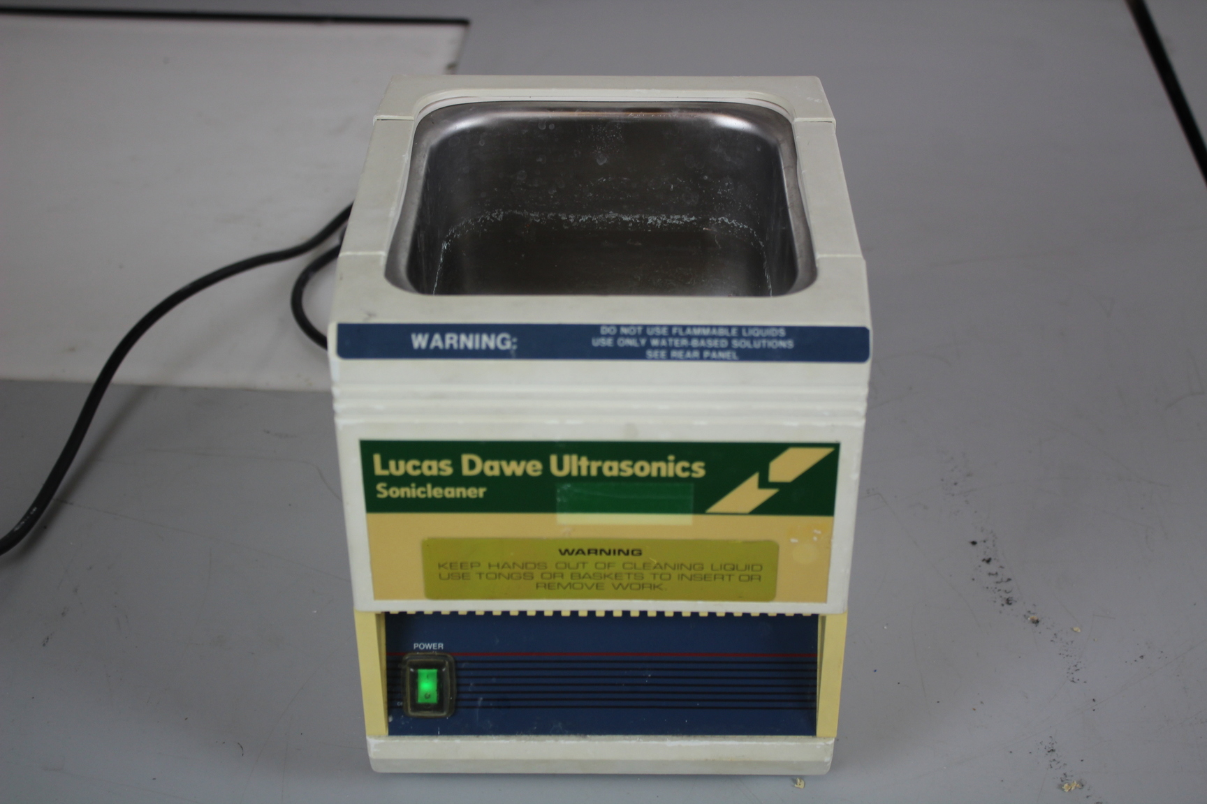 Image of Lucas Dawe Ultrasonics Sonicleaner Sonic Cleaner Dental Jewellery Laboratory Lab