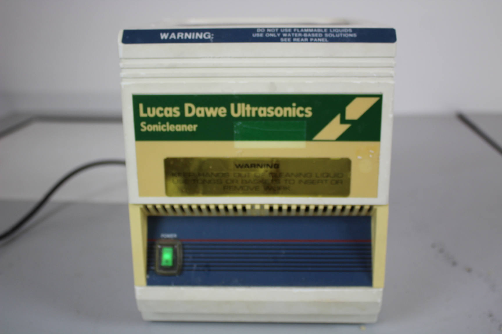 Image of Lucas Dawe Ultrasonics Sonicleaner Sonic Cleaner Dental Jewellery Laboratory Lab