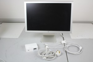 Thumbnail image of Apple A1081 Cinema Display 20" Aluminium LCD Monitor DVI Cables