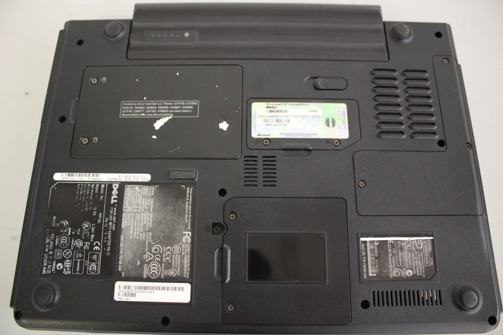 Image of Job Lot 2 Laptops Dell Inspiron 630M Samsung Model NP-N110 Not tested