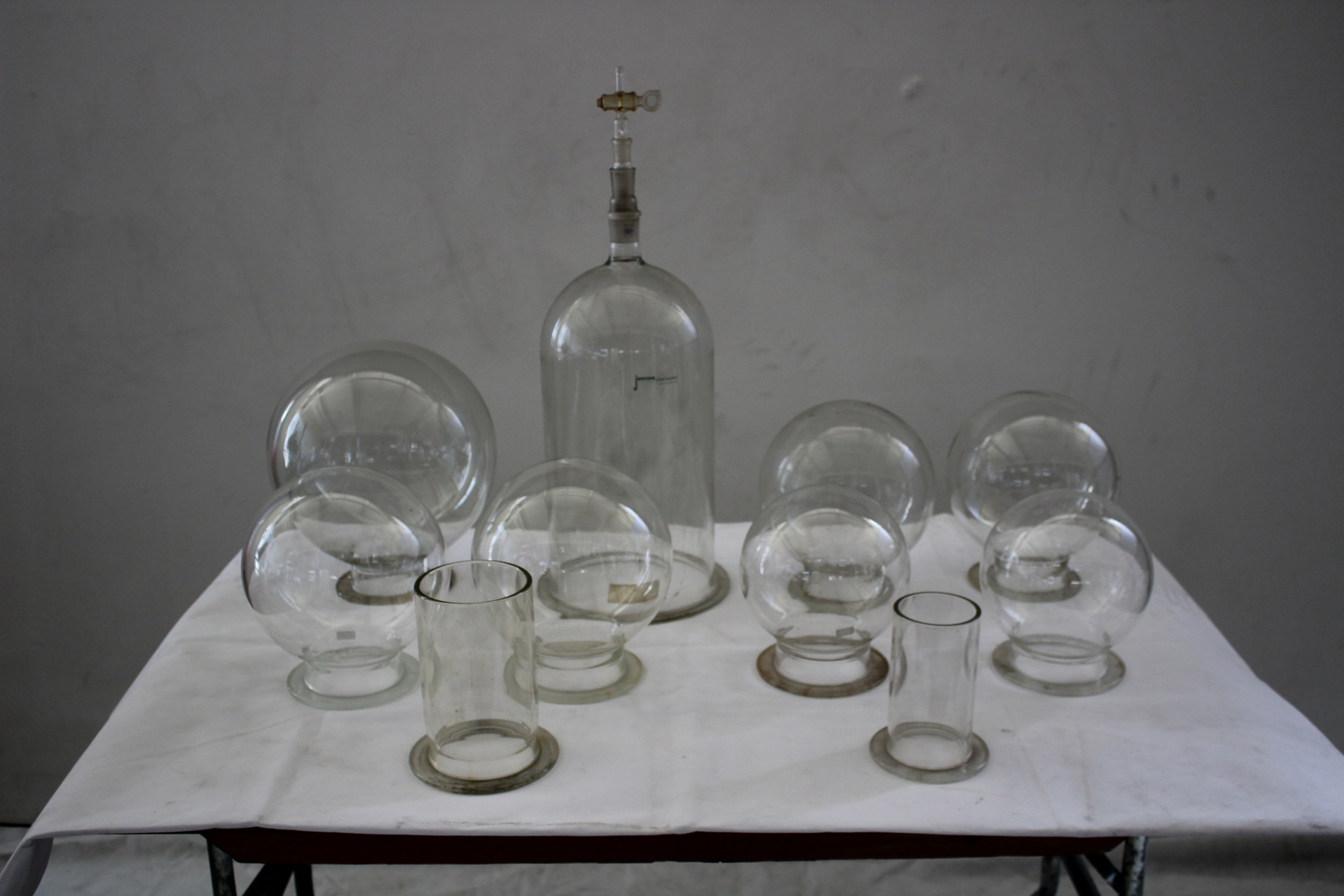 Image of Job Lot of Laboratory Flat Bottomed Glassware