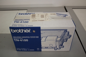 Thumbnail image of Brother TN4100 Toner Cartridge (genuine) - Black New in Box