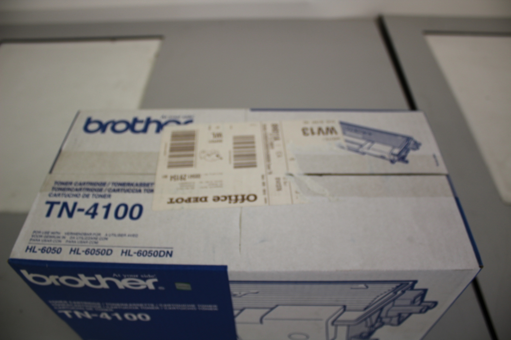 Image of Brother TN4100 Toner Cartridge (genuine) - Black New in Box