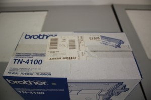 Thumbnail image of Brother TN4100 Toner Cartridge (genuine) - Black New in Box
