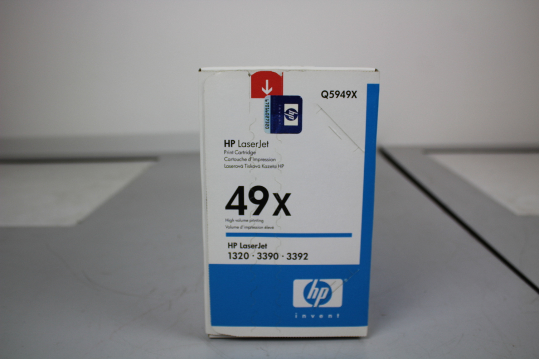 Image of Genuine HP Q5949X 49X Laserjet Toner Cartridge Black 1320 3390 3392 New Sealed 