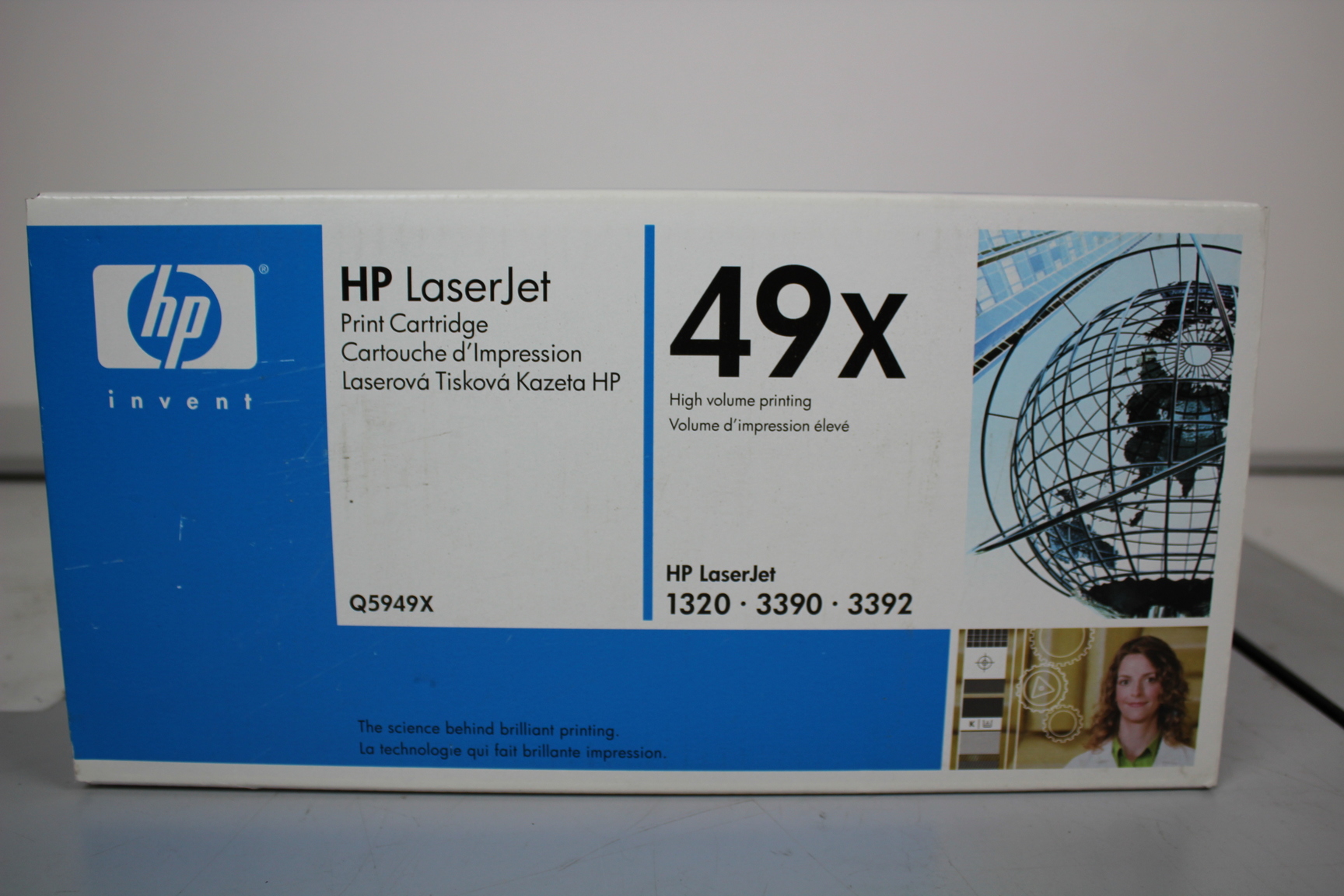 Image of Genuine HP Q5949X 49X Laserjet Toner Cartridge Black 1320 3390 3392 New Sealed 