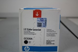 Thumbnail image of HP OEM Genuine CC530A Black Laserjet Toner Cartridge Sealed in Box