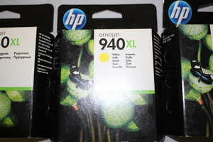 Thumbnail image of Genuine HP OfficeJet 940XL Complete Unopened Set for use with PRO 8000,8500