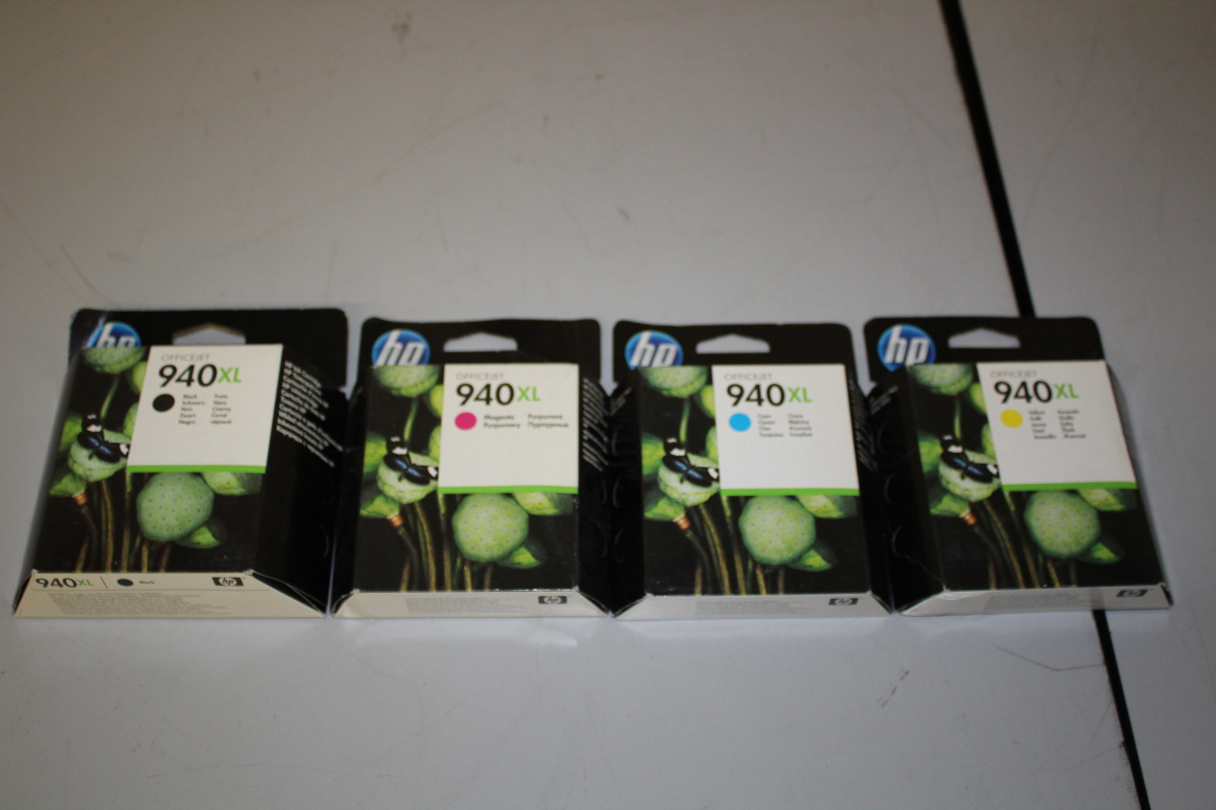 Image of Genuine HP OfficeJet 940XL Complete Unopened Set for use with PRO 8000,8500