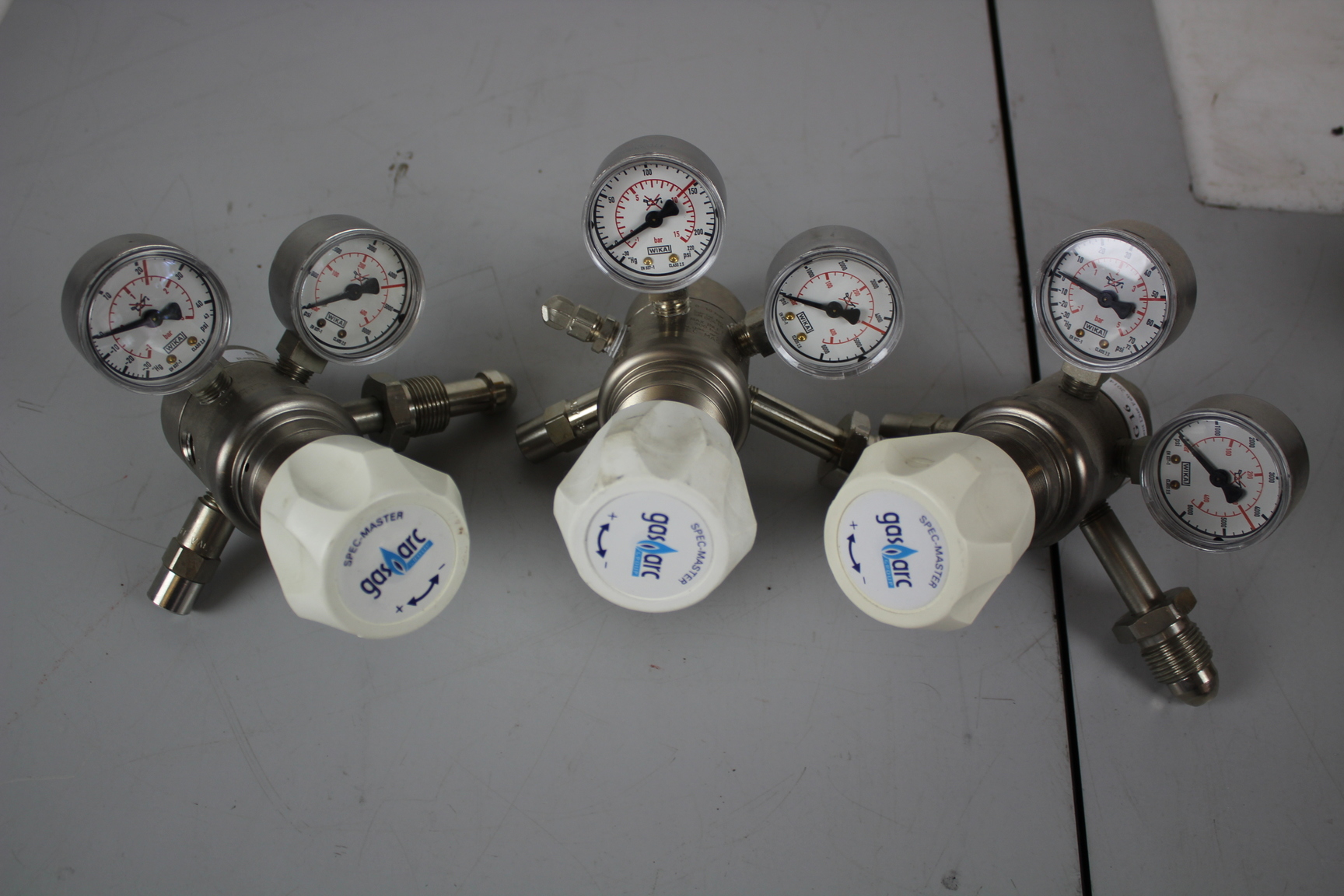 Image of Selection of Gas Welding Regulators Job Lot.