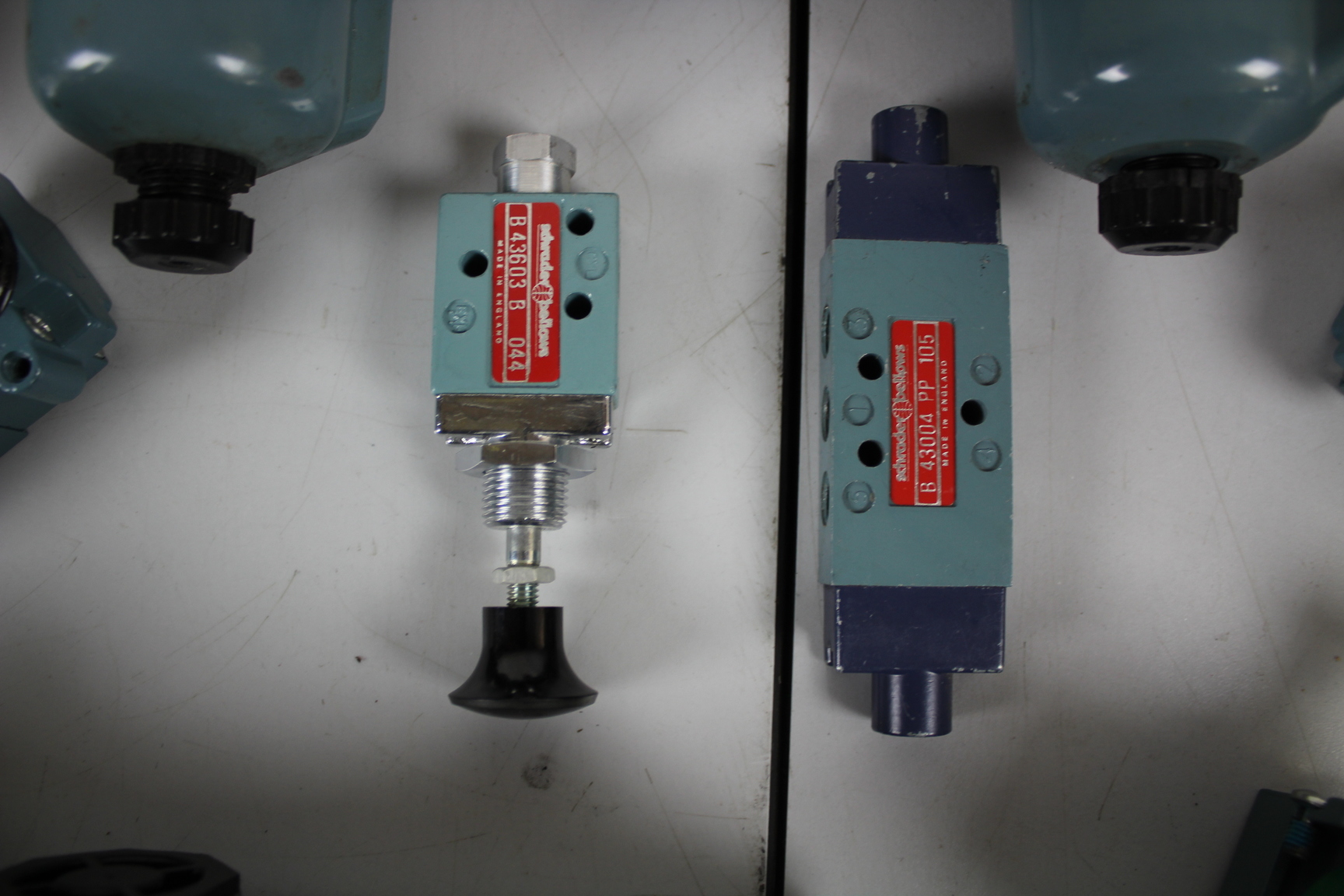 Image of Selection of Schrader Bellows Air Flow and Filter Equipment