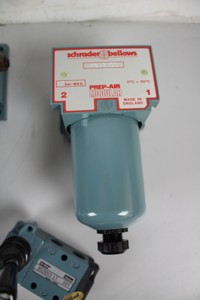 Thumbnail image of Selection of Schrader Bellows Air Flow and Filter Equipment