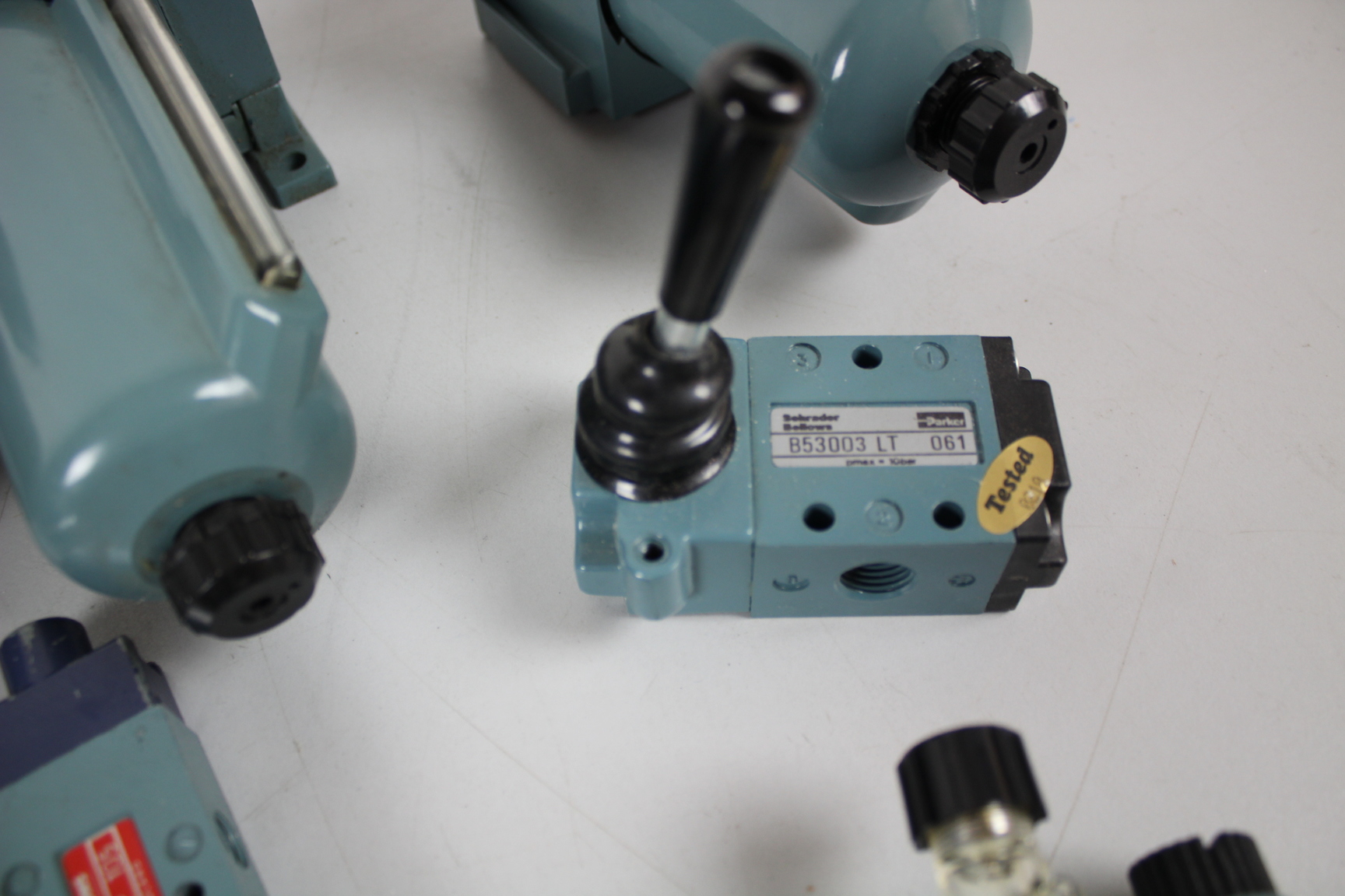 Image of Selection of Schrader Bellows Air Flow and Filter Equipment