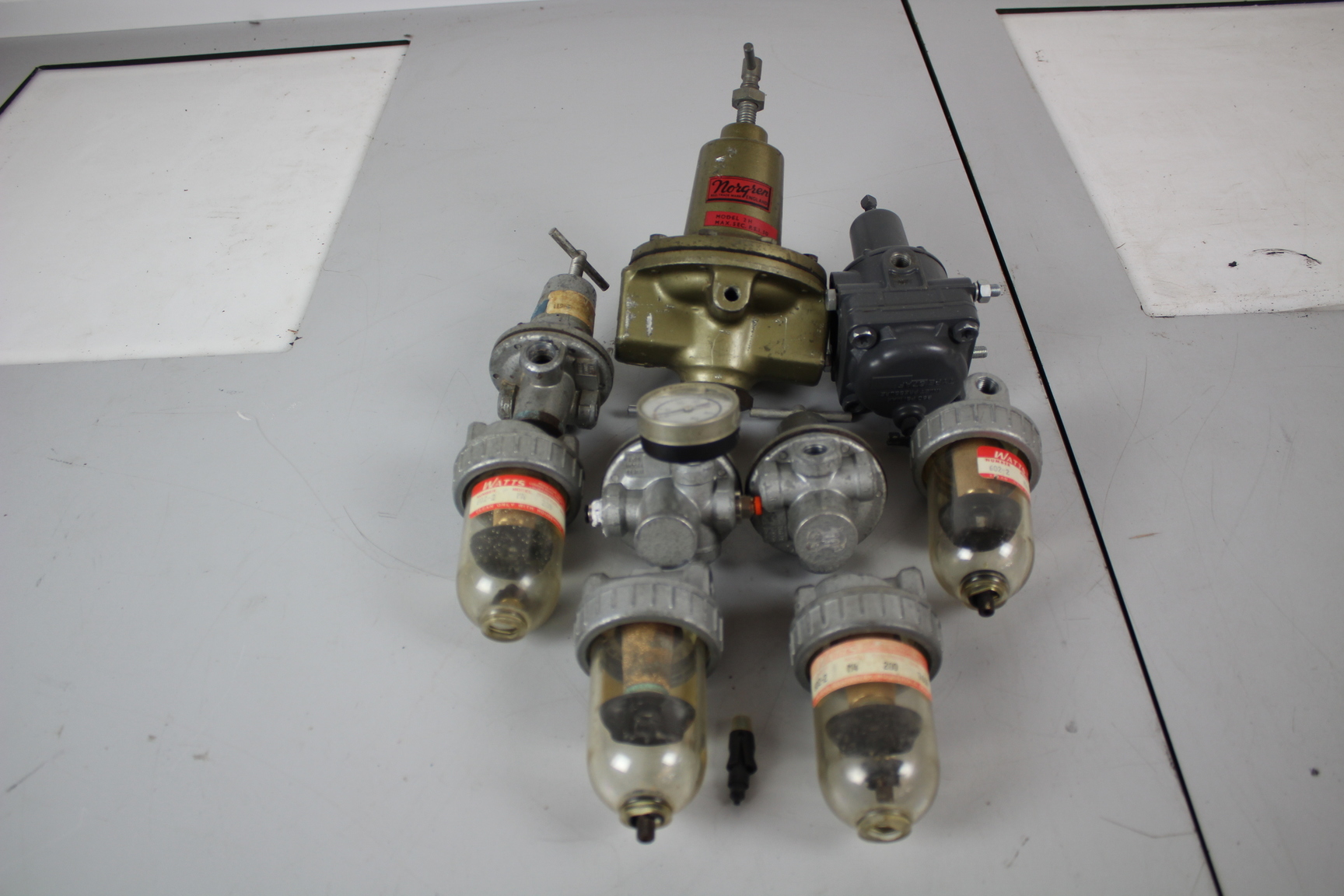Image of Various Pneumatic Regulators and Filters