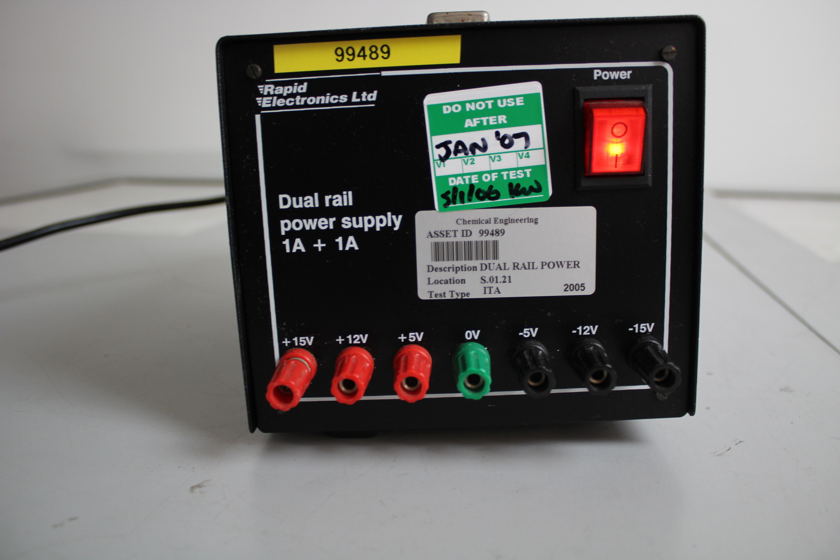 Image of Rapid Electronics Dual Rail Power Supply